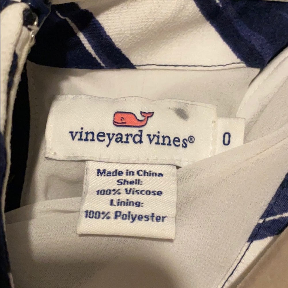 Vineyard Vines maxi dress size 0 HAS POCKETS! - Picture 3 of 3